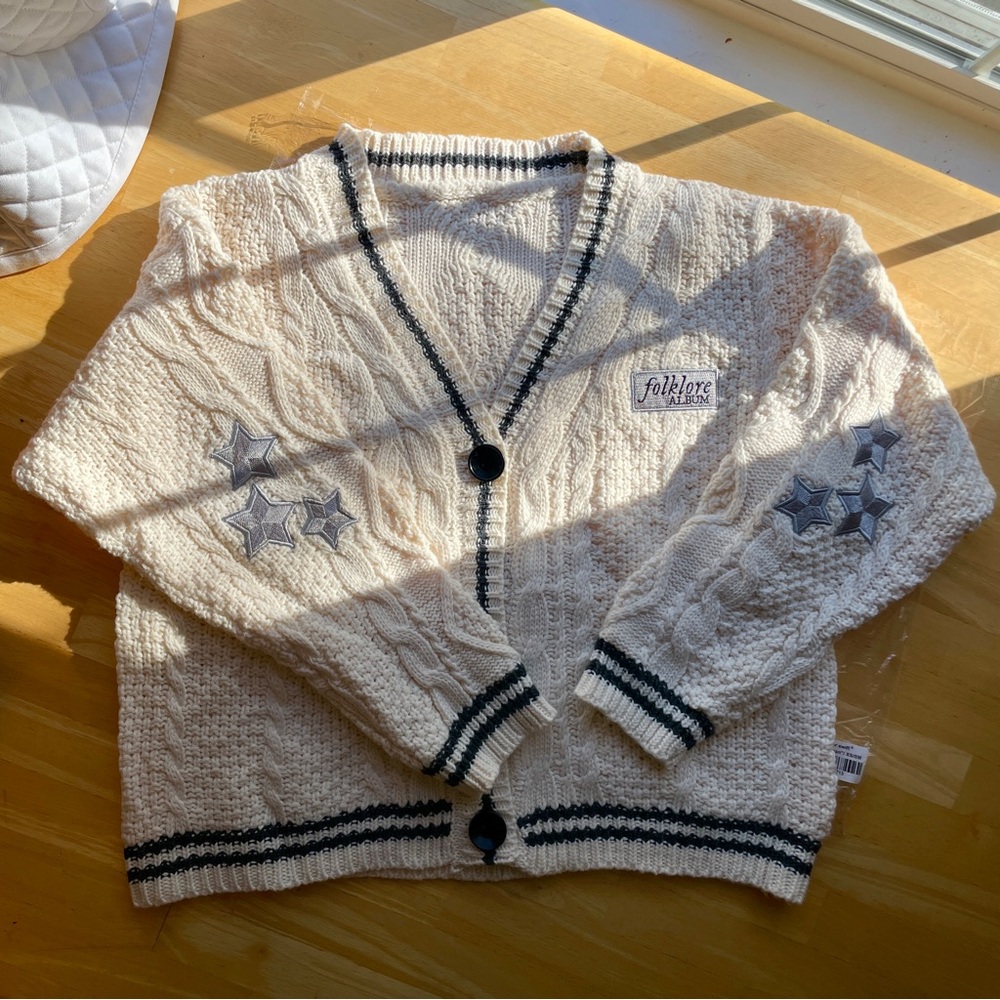 NWT Taylor Swift folklore cardigan- original 2020 drop